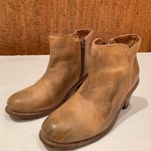 Bed Stu Booties, Distressed, Size 8